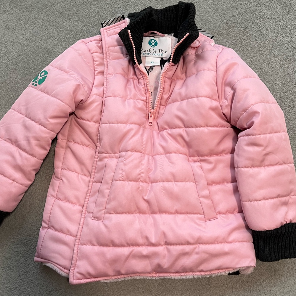 Buckle Me Baby Toastiest Car Seat Coat – Size 4T